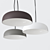 Elegant Canopy 422 Pendant: Italian Design 3D model small image 1