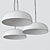 Elegant Canopy 422 Pendant: Italian Design 3D model small image 4