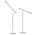 Moooi T Lamp: Sleek Dutch Floor Lamp 3D model small image 3