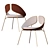 Elegant Hyuko Chair - Corona Renderer 3D model small image 2