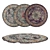 Round Rug Set: Versatile and High-Quality 3D model small image 1