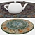 Round Carpets Set 219 - 6-Piece Round Rugs with Various Textures 3D model small image 3