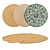 Round Rugs Set - Versatile and Stylish 3D model small image 1