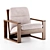 Elevate Armchair: A Breath of Comfort 3D model small image 1