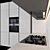 Modern Island Kitchen: Versatile, High-Quality 3D Model 3D model small image 3