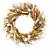 Autumn Harvest Dried Flower Wreath 3D model small image 1