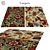 Luxury Poly Blend Rug 42 3D model small image 1