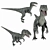 Sleek Raptor 3D Model - Perfect for Animation! 3D model small image 2