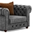Luxury Comfort Cushioned Furniture 3D model small image 2