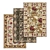 Luxury Textured Carpet Set 3D model small image 1