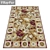 Luxury Textured Carpet Set 3D model small image 2