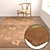 Luxury Carpet Set: High-Grade Textures, Multiple Variations 3D model small image 5