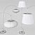 Modern Arch Floor Lamps Set 3D model small image 2