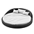 Gamma Jazz Bed: Modern Elegance for Pure Comfort 3D model small image 1