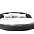 Gamma Jazz Bed: Modern Elegance for Pure Comfort 3D model small image 3
