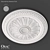 Elegant Ceiling Rosette: Orac Decor R14 3D model small image 1