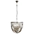 Elegant Glass/Silver Chandelier 20MD3279-6 3D model small image 1