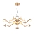 Sleek Vector L6+6 Chandelier 3D model small image 1