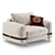 Etro Madras Armchair: Elegant Home Interiors 3D model small image 2