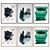 Modern Art Set: 3 Paintings & 4 Frame Options 3D model small image 2