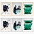 Modern Art Set: 3 Paintings & 4 Frame Options 3D model small image 3