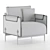 Luxury Aston Martin Inspired Armchair 3D model small image 5