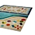 Elegant Polys Rugs Collection 3D model small image 2