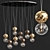 Stunning Apollo Chandelier: A Favaretto Masterpiece 3D model small image 1