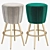 Elegant Eichholtz BOLTON Bar Stool 3D model small image 6