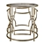 Sophie Circle Side Table: Stylish and Functional 3D model small image 1