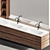 Edone by Agora NIK 002: Elegant Vanity Set with Kuma Stone Panna Sinks 3D model small image 3