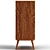 Zara Home Mango Wood Sideboard 3D model small image 3