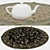 Versatile Round Carpets Set 3D model small image 3