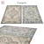 Ziyo0005 Rug: Expertly Crafted, Stylish & Durable 3D model small image 1