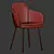 Stylish Cate Chair: Elegant and Comfortable 3D model small image 5