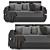 Rino: Stylish and Comfortable Sofa 3D model small image 2