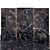 Sleek Gray Black Marble Tiles 3D model small image 1