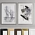 Modern Art Frame A40: 4 Woods & 2 Metals 3D model small image 4