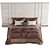 Amazon XL Bed Set 08: Premium Comfort for Superior Sleep 3D model small image 2