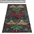 Luxury Carpet Set: High-Quality Textures 3D model small image 3