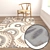 High-Quality Carpet Set 3D model small image 5