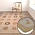 Luxury Carpet Set: High-Quality Textures 3D model small image 5