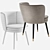 Eichholtz Grenada Velvet Dining Chair 3D model small image 5