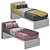 Colorful Archive Bed 3D model small image 1