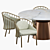 Modern Dining Set - Elegant & Functional 3D model small image 2