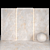 Elegant Karen White Marble: 8 Textured Options 3D model small image 1