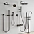 Smesiteli Bagnolux: Stylish Bathroom Faucet & Shower 3D model small image 1