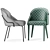 Elegant Paris Side Chair 3D model small image 5