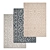 Versatile Carpet Set for Stunning Renderings 3D model small image 1