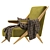 Italian Modernist Velvet Lounge Chairs 3D model small image 4